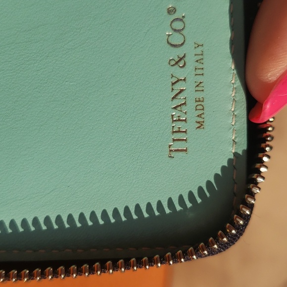 Tiffany & Co. Navy blue women's wallet - Picture 5 of 7